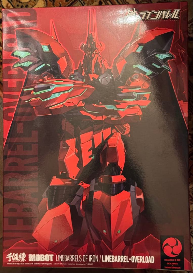 新品未開封 千値練 RIOBOT 鉄のラインバレル ラインバレル オーバーロード