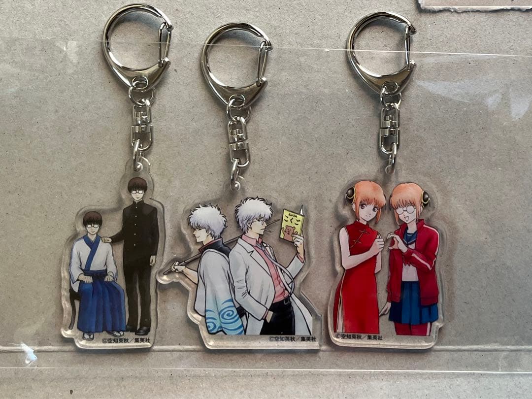 即購入不可コメントから！銀魂 3年Z組銀八先生すぺしゃる限定アクリルキーホルダー