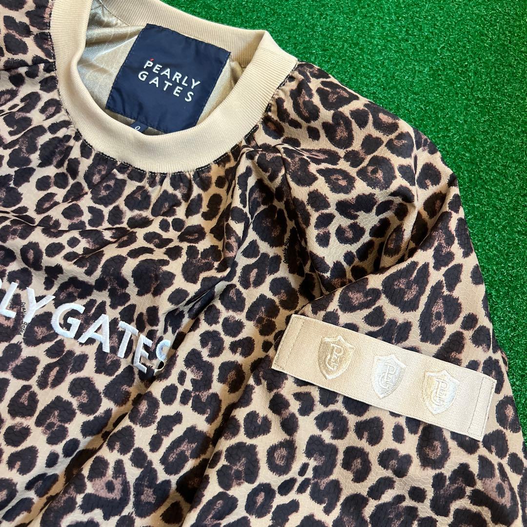 更に、お値下げ。パーリーゲイツ レオパード柄 プルオーバー