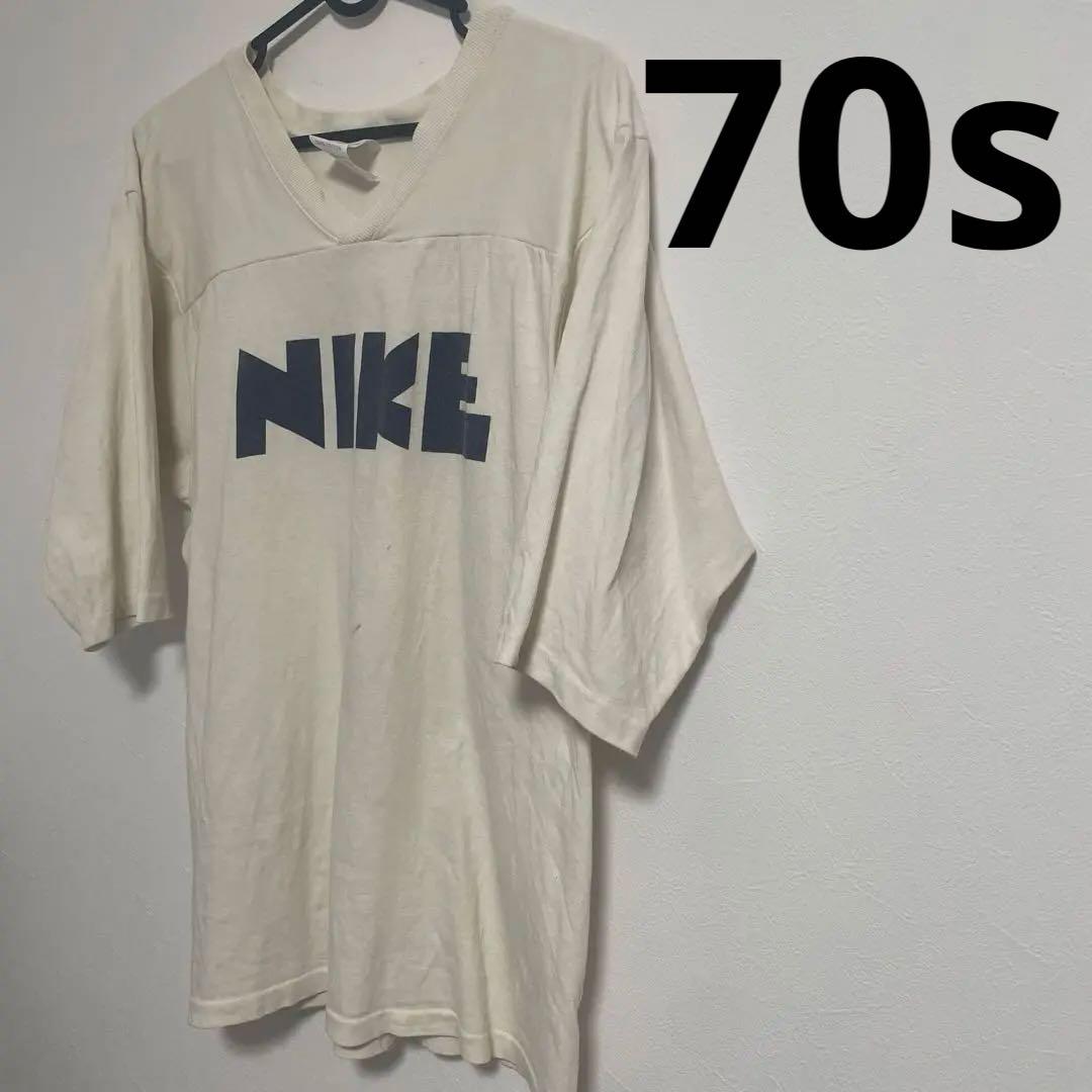 70s NIKE ゴツナイキ フットボールT