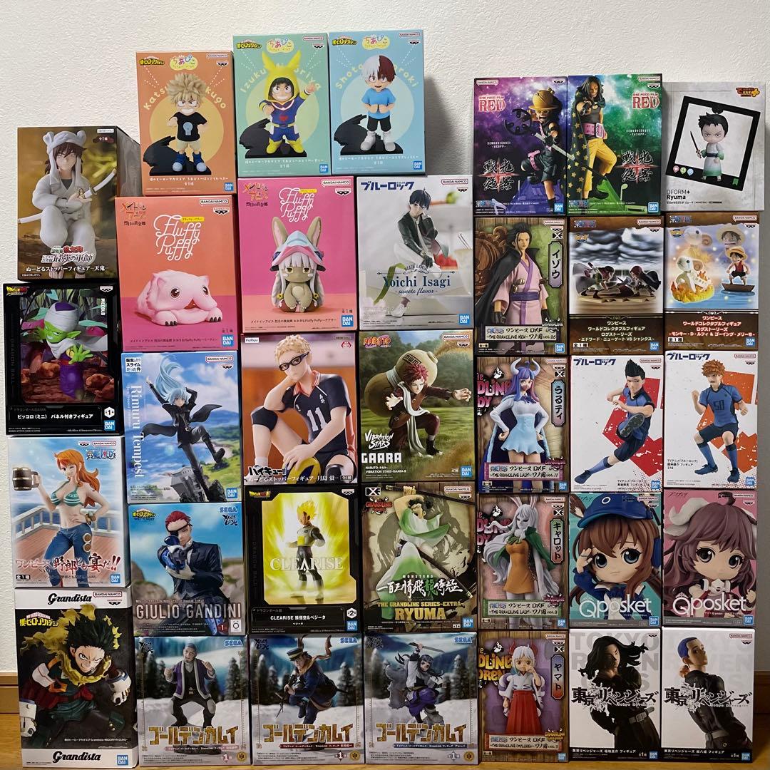 ゴールデンカムイ等　プライズフィギュア　まとめ売り　34点セット