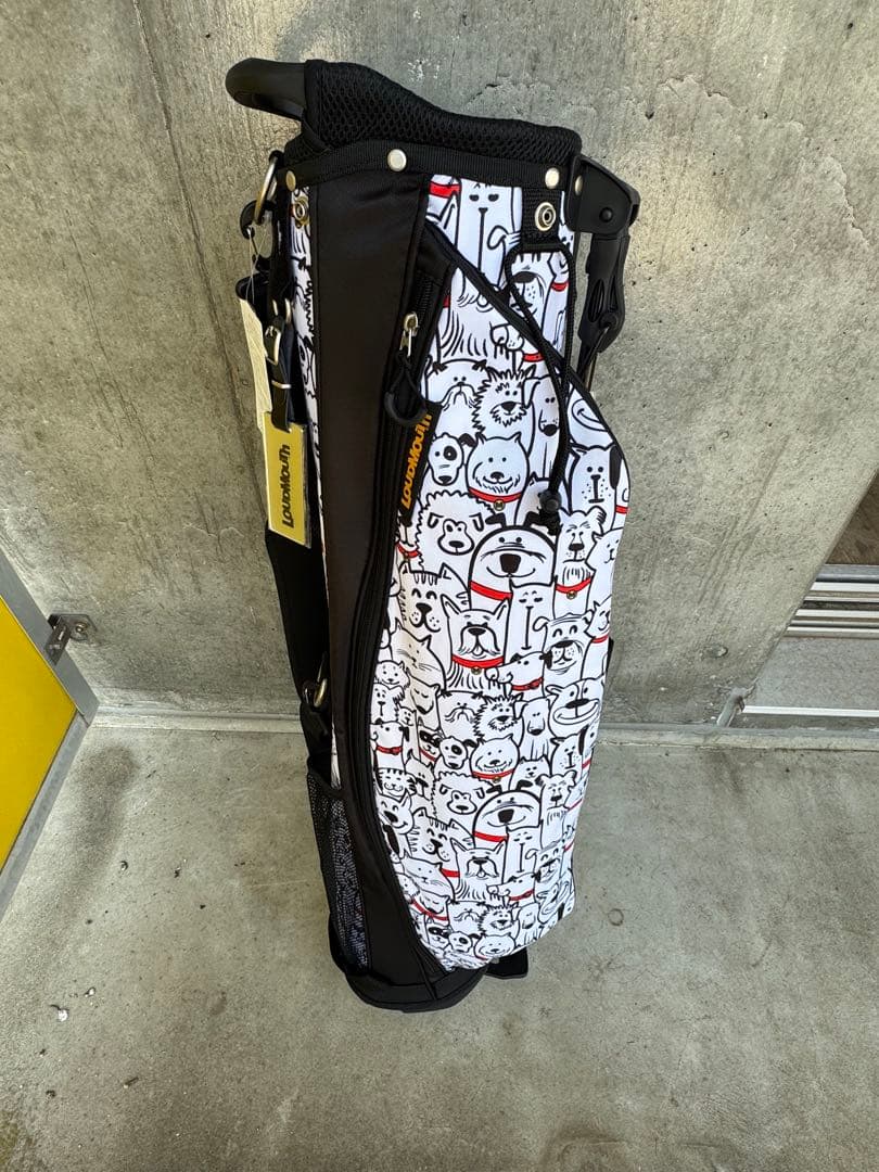 【Loudmouth】スタンド式ゴルフバッグ※未使用品