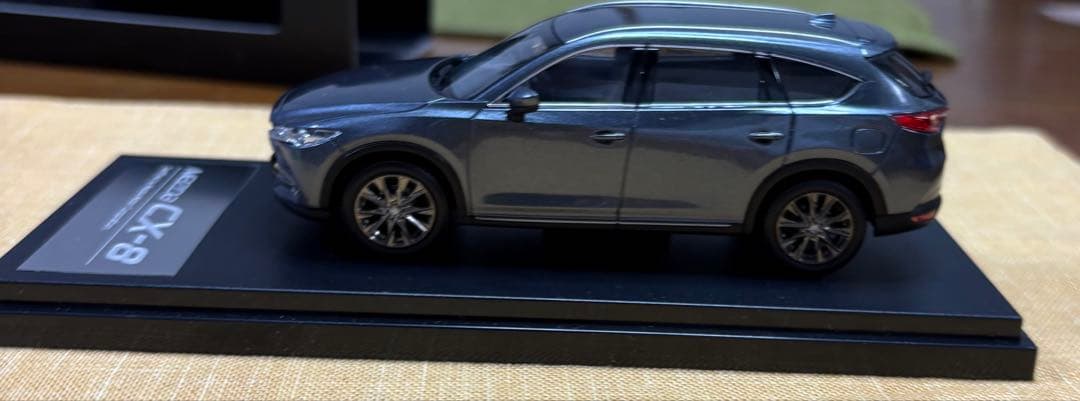 非売品 CX-8 1/43 ミニカー プレミアムマシーングレー