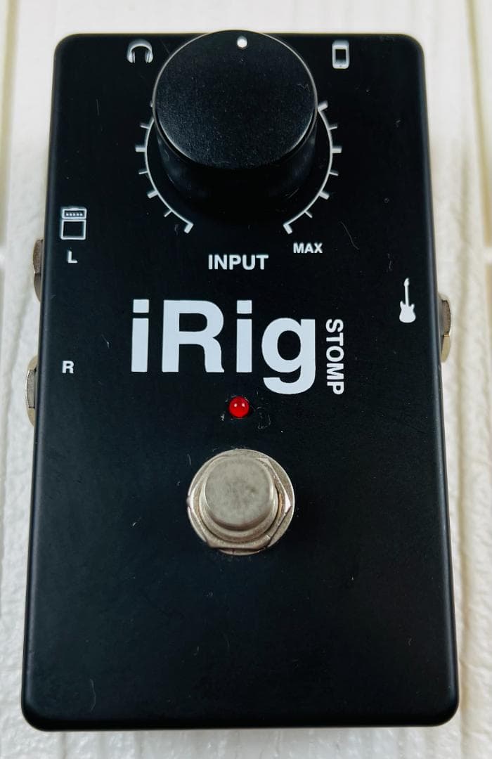 中古美品 iRig Stomp ペダルタイプ ギターインターフェース iOS対応