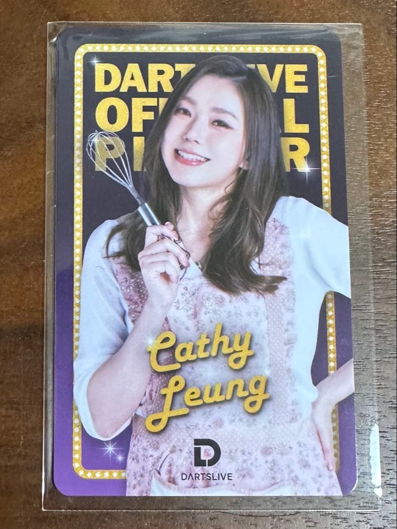 【新品未使用】キャシー・リョン Cathy Leung ダーツライブカード