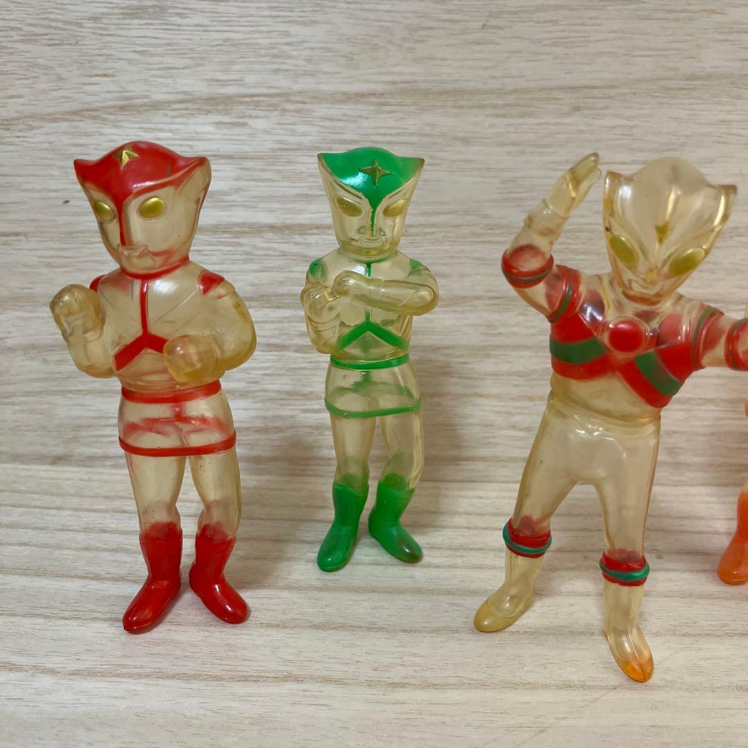 ブルマァク 怪獣シリーズ トリプルファイター 5体