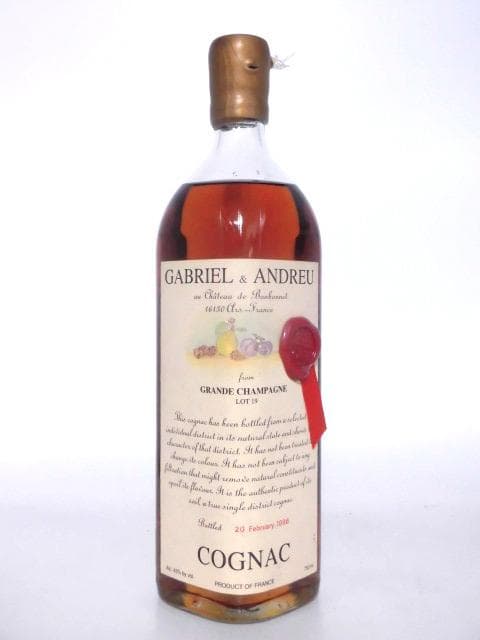【L2】ガブリエル＆アンドリュー グランドシャンパーニュ LOT19 1996
