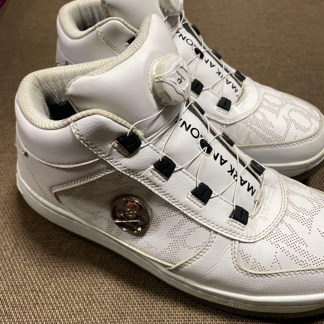 MARK&LONA マークアンドロナ ゴルフシューズ スパイクレス ホワイト