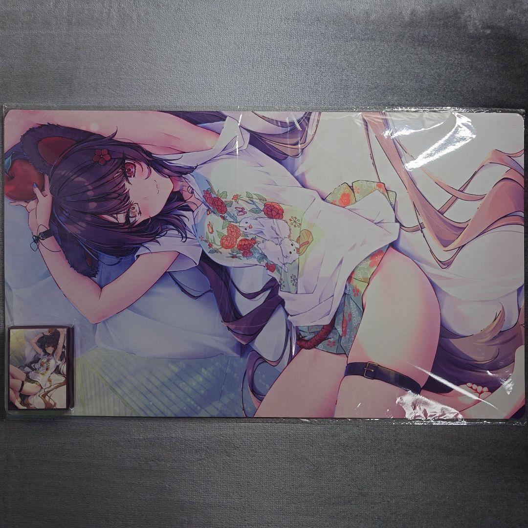 α1 にじさんじ 畳&Tシャツ&りんご 戌亥とこ スリーブ&プレイマット