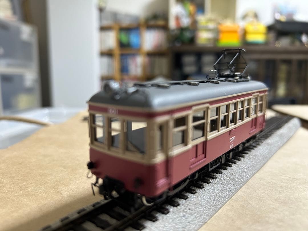 【ジャンク】モデルワム　1/87 12㎜ 銚子電鉄デハ501