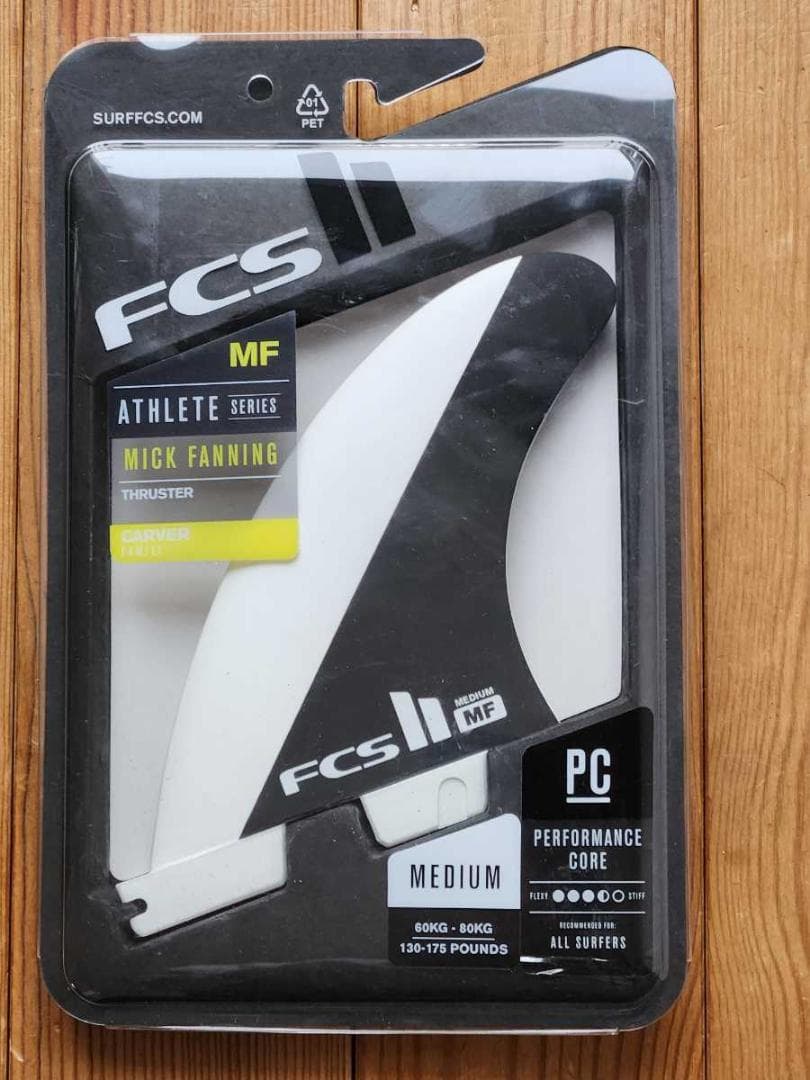 新品送込 FCS II Mick Fanning Thruster フィン M