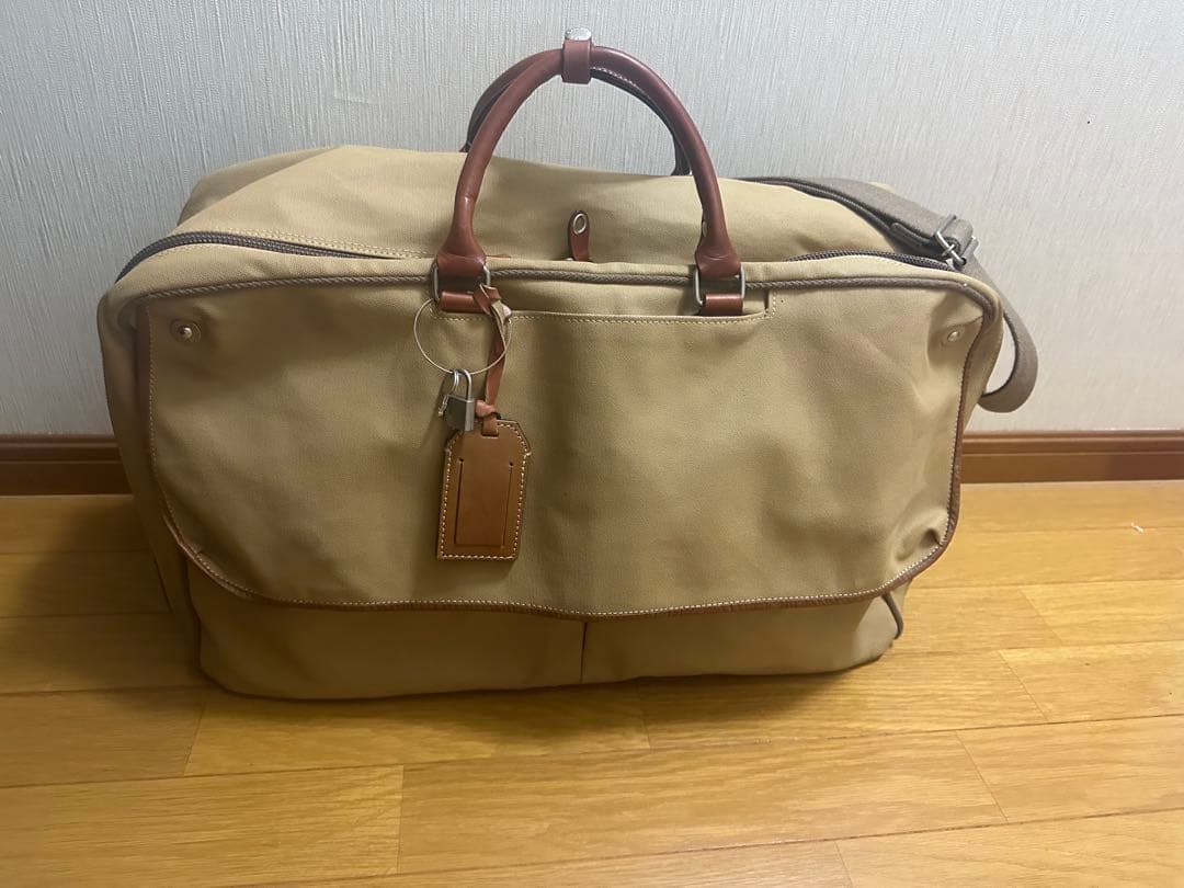 SAZABY‘S ベージュ ボストンバッグ