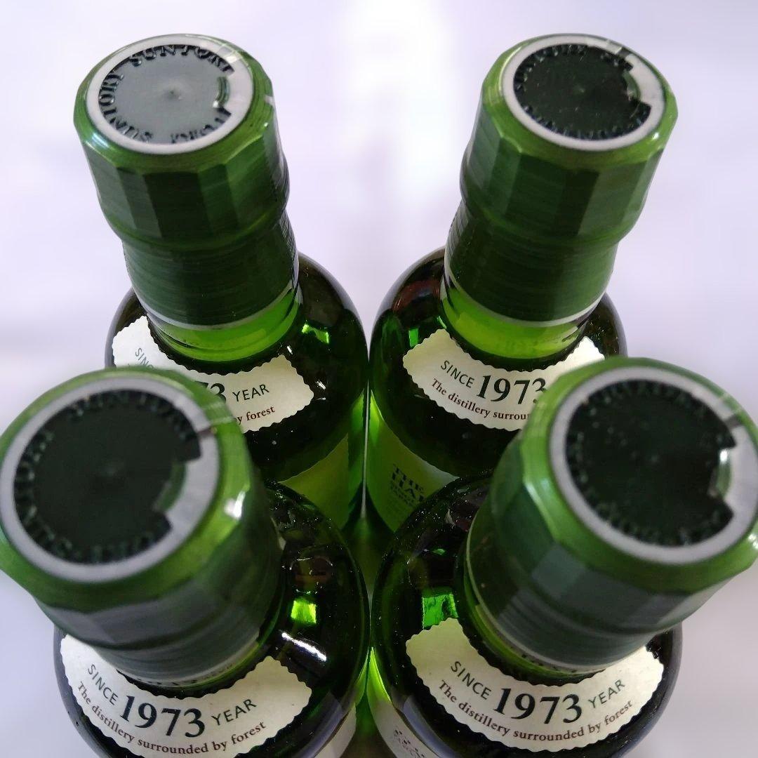 サントリーシングルモルトウイスキー 白州 180ml4本