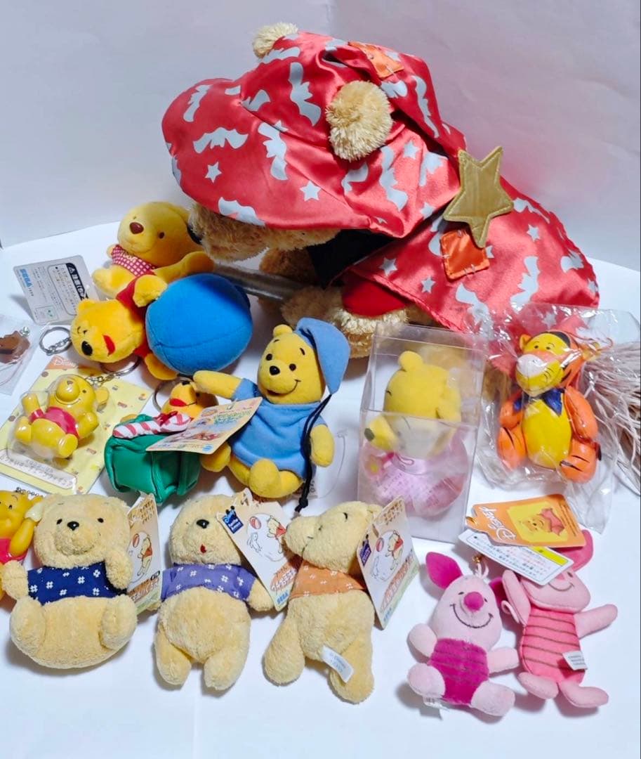 ディズニー クマのプーさん ぬいぐるみ マスコット 大量 まとめ セット