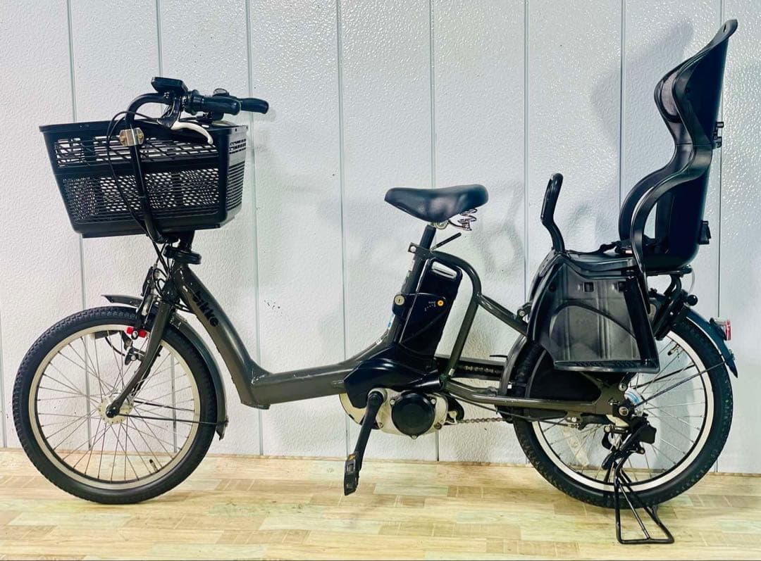 3234ブリヂストン8.9アンペア　3人乗り対応子供乗せ　電動アシスト自転車