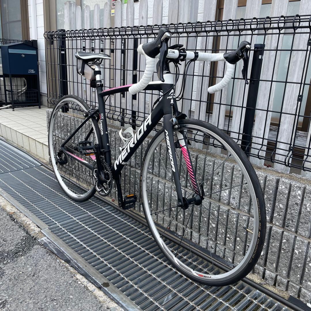 MERIDAロードバイクRIDE400 lampre 2✕11速 超美車送料無料