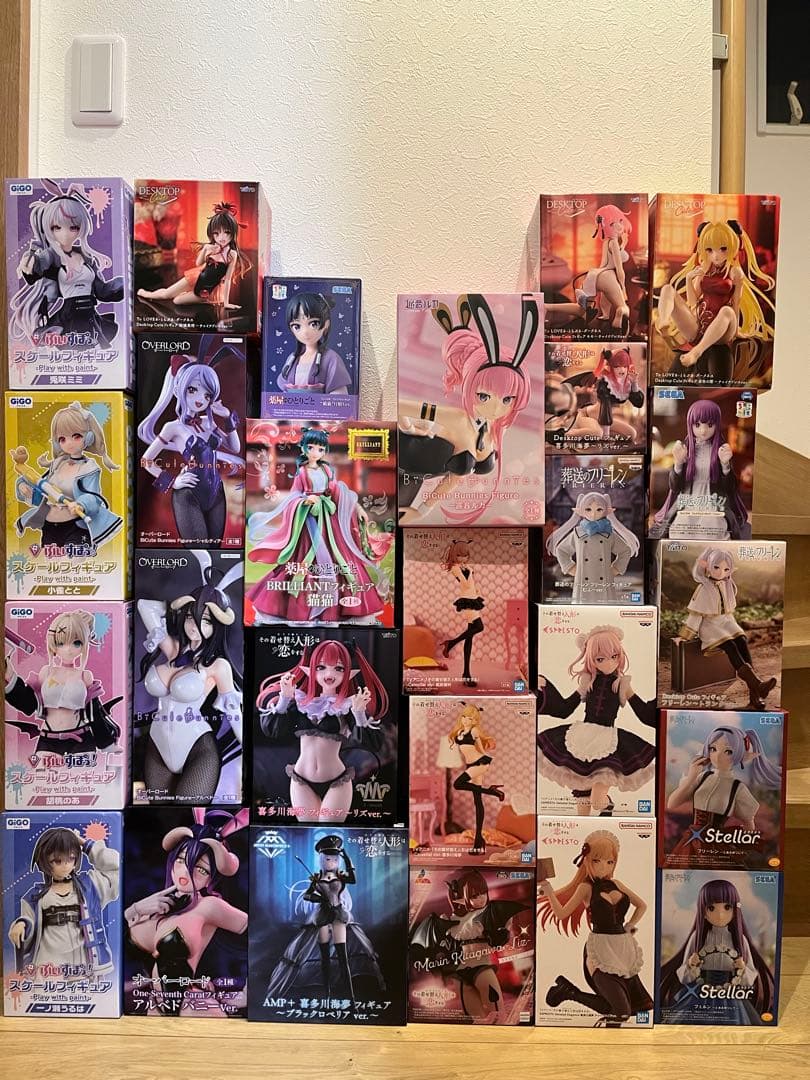 人気フィギュア　26点　ぶいすぽ　フリーレン　猫猫　リズ　ToLOVEる　AMP