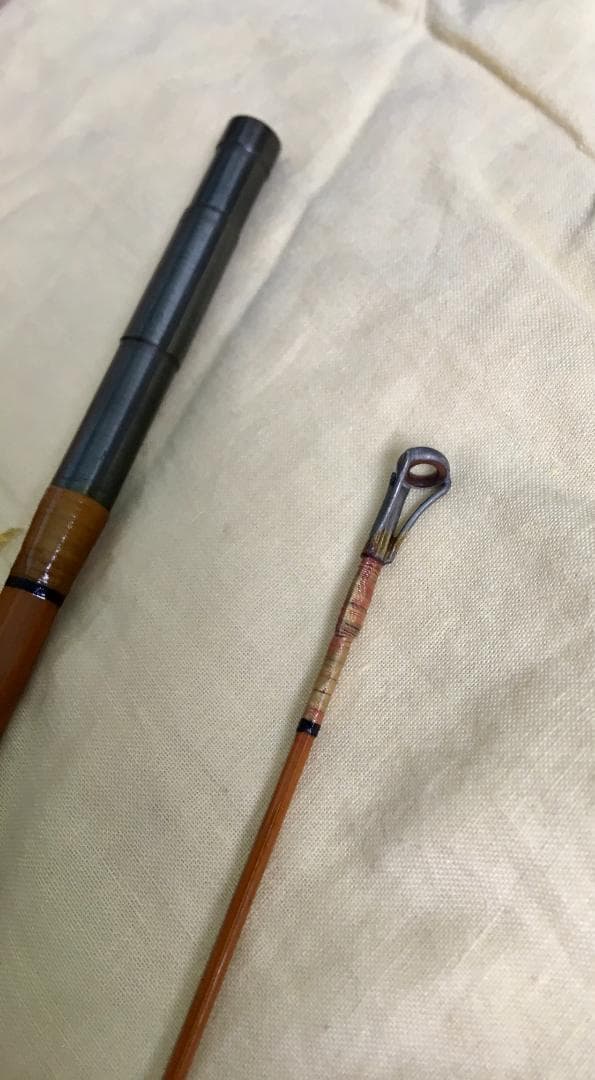 バンブーロッド●8 1/2●USED♪made in Norway●orvis？