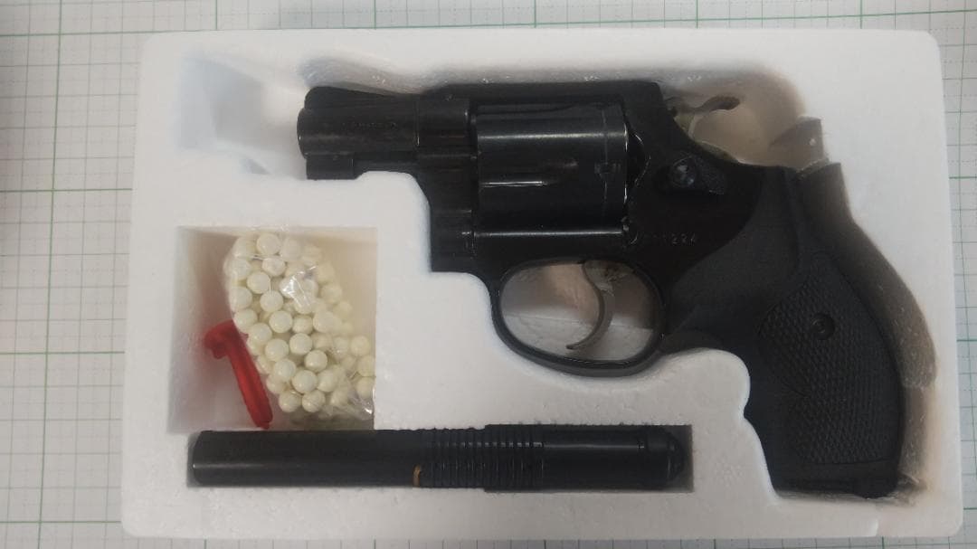 タナカ　S&W M37エアーウェイト　ジュピターフィニッシュ（訳アリ品）