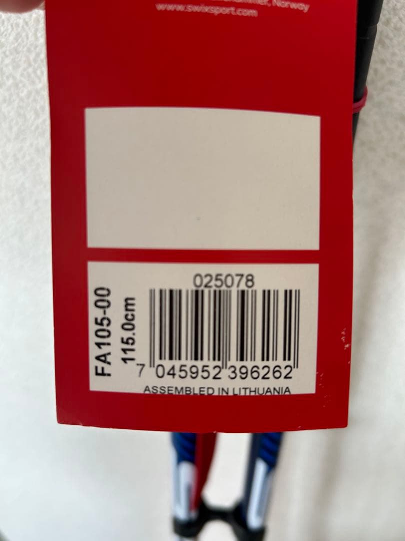 新品　SWIX スウィックス ワールドカップ アルペン ポール ストック