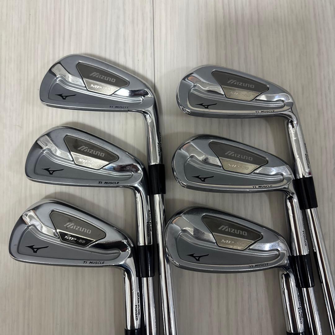 ミズノ Mizuno MP-59 TI MUSCLE アイアンセット 6本