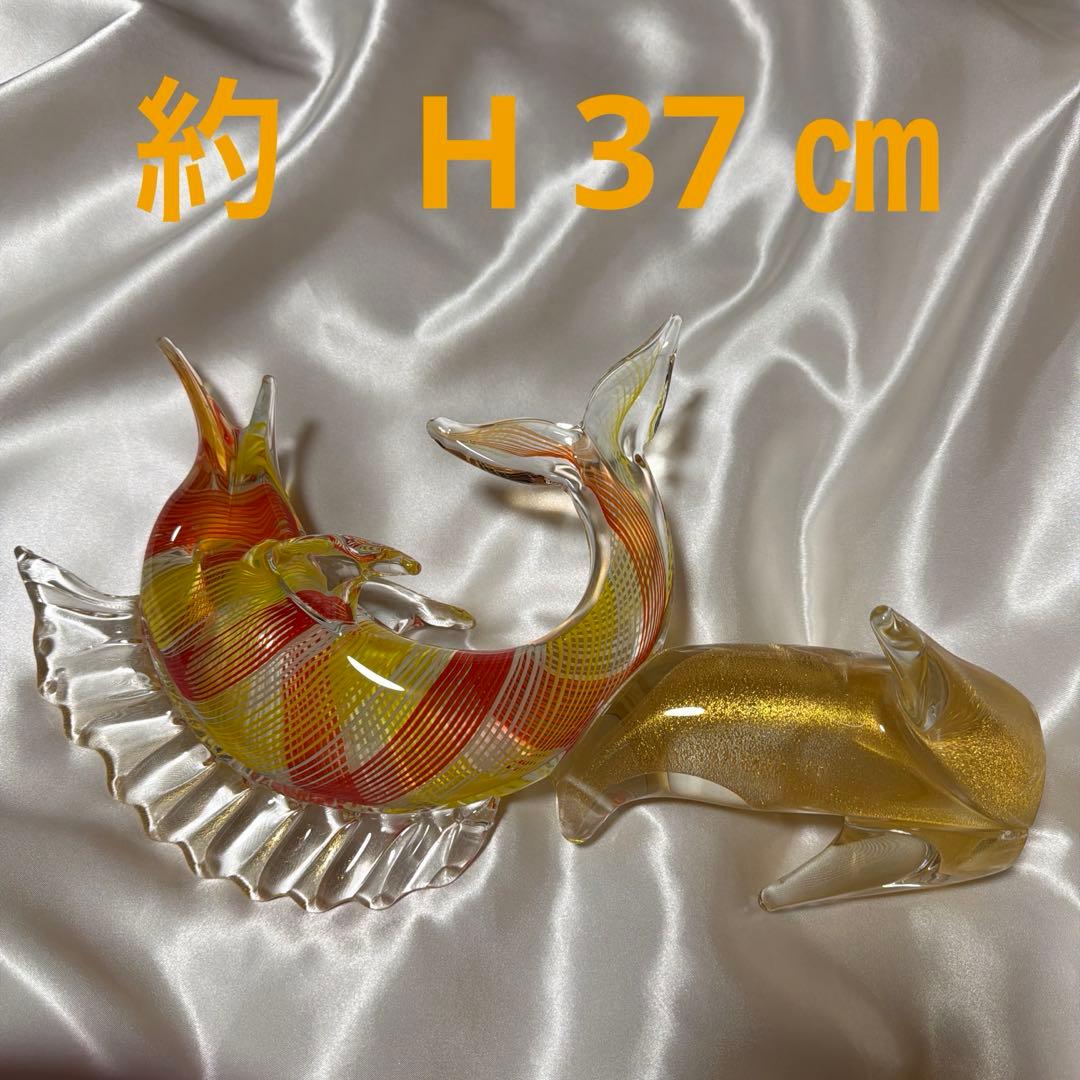 ベネチアンガラス ムラーノガラス カジキマグロ オブジェ イタリア