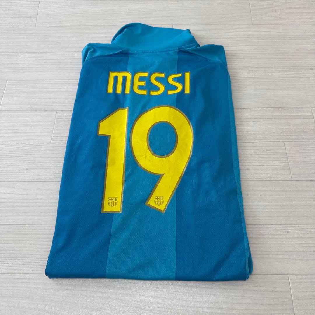 FCバルセロナ　メッシ19番サッカーゲームシャツ