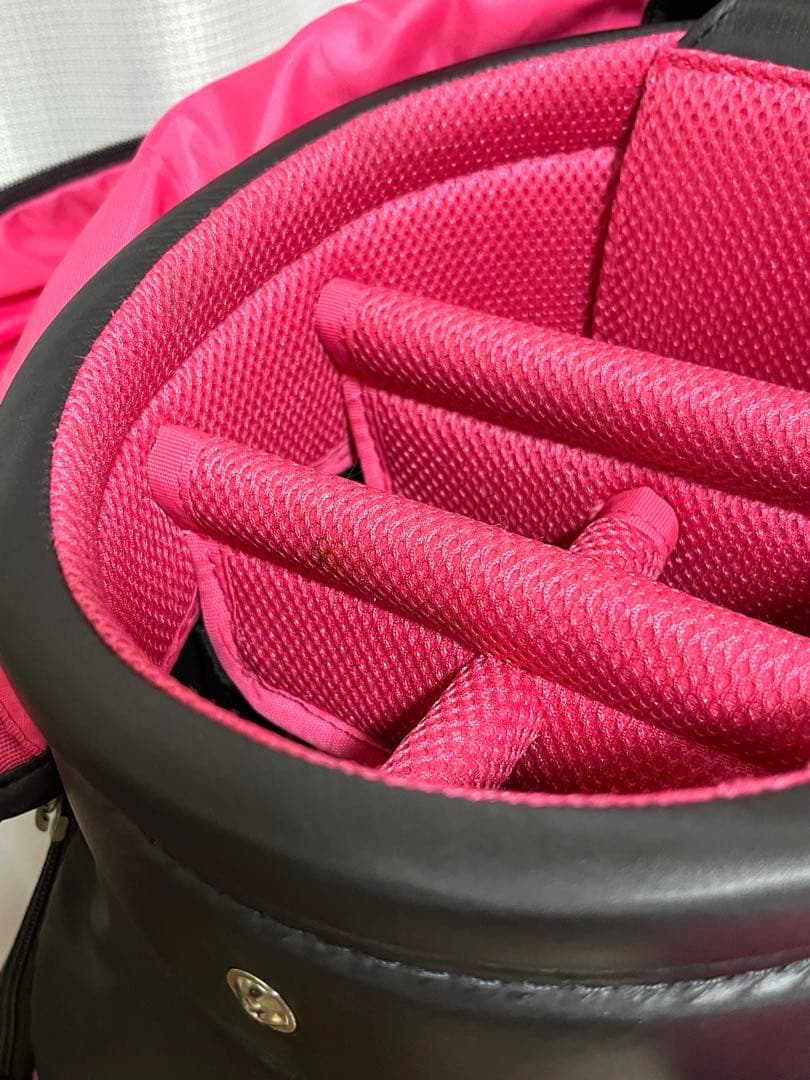 Callaway キャロウェイ ゴルフ キャディバッグ 黒 ピンク レディース