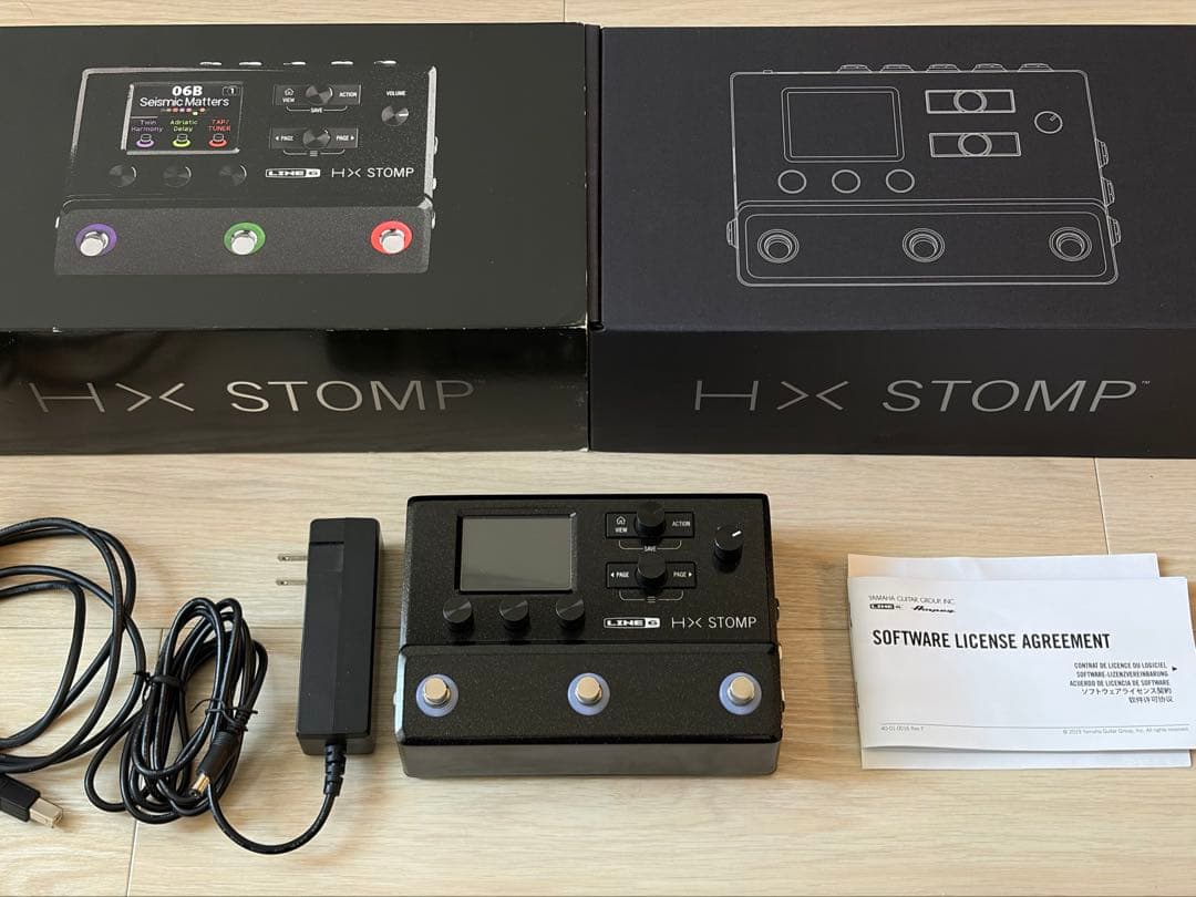 LINE 6 HX STOMP 【元箱付•初期化済•最新ファームウェア】