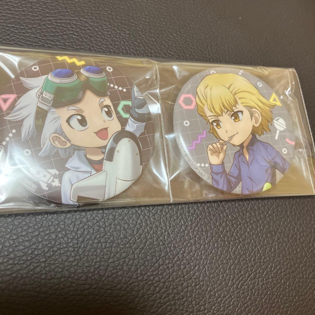 Dr.STONE 幼少期ゼノ&スタンリー　缶バッジ