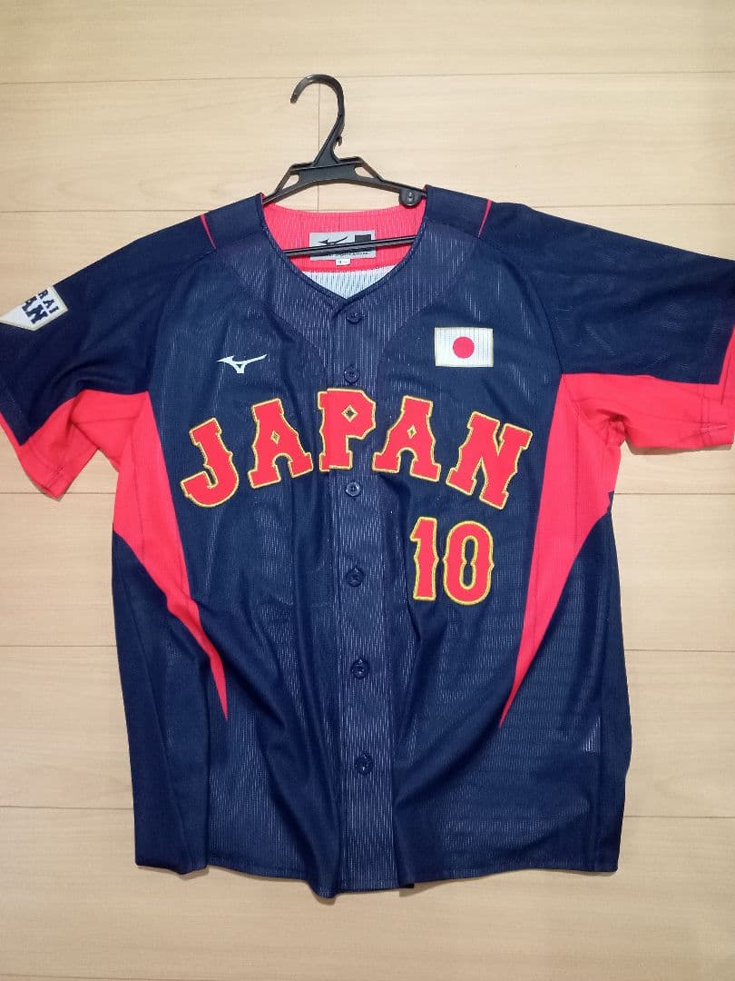 日本代表　森友哉選手　10　Mサイズ