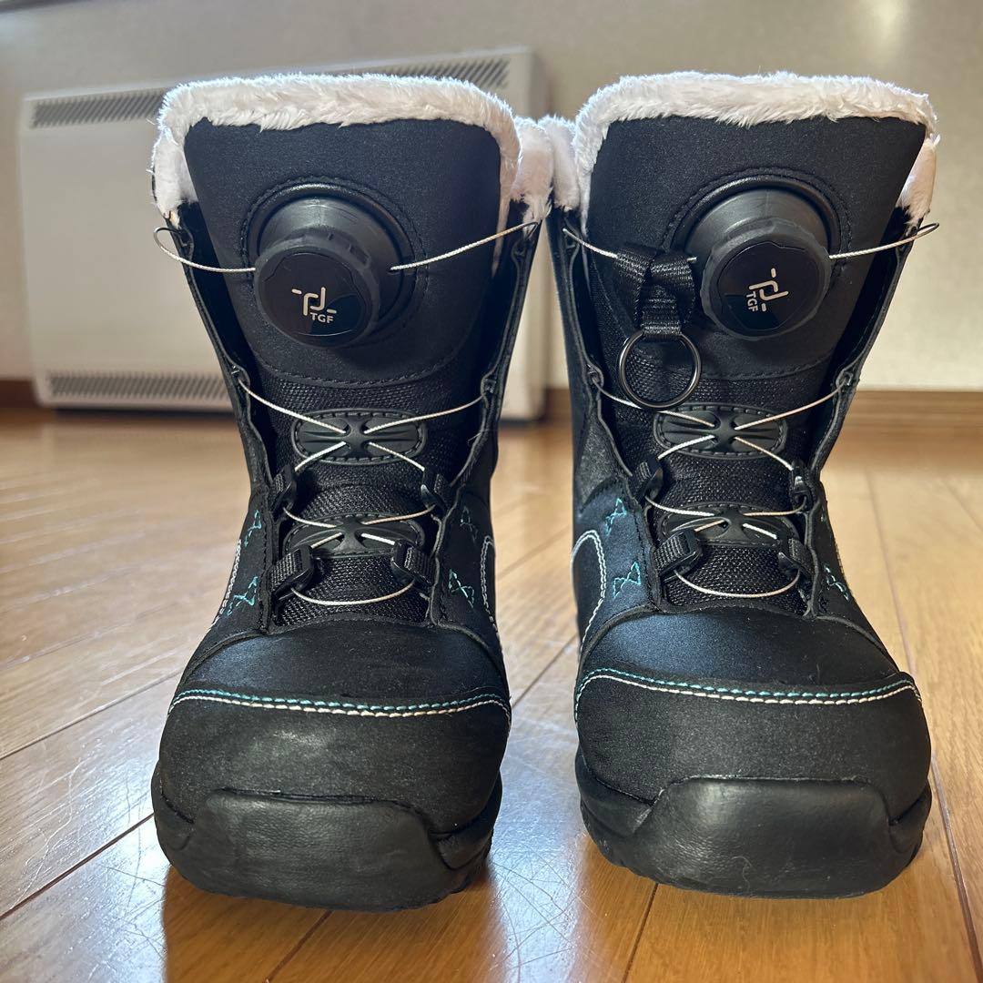 SPOON 子供用スノーボードブーツ 黒　21cm