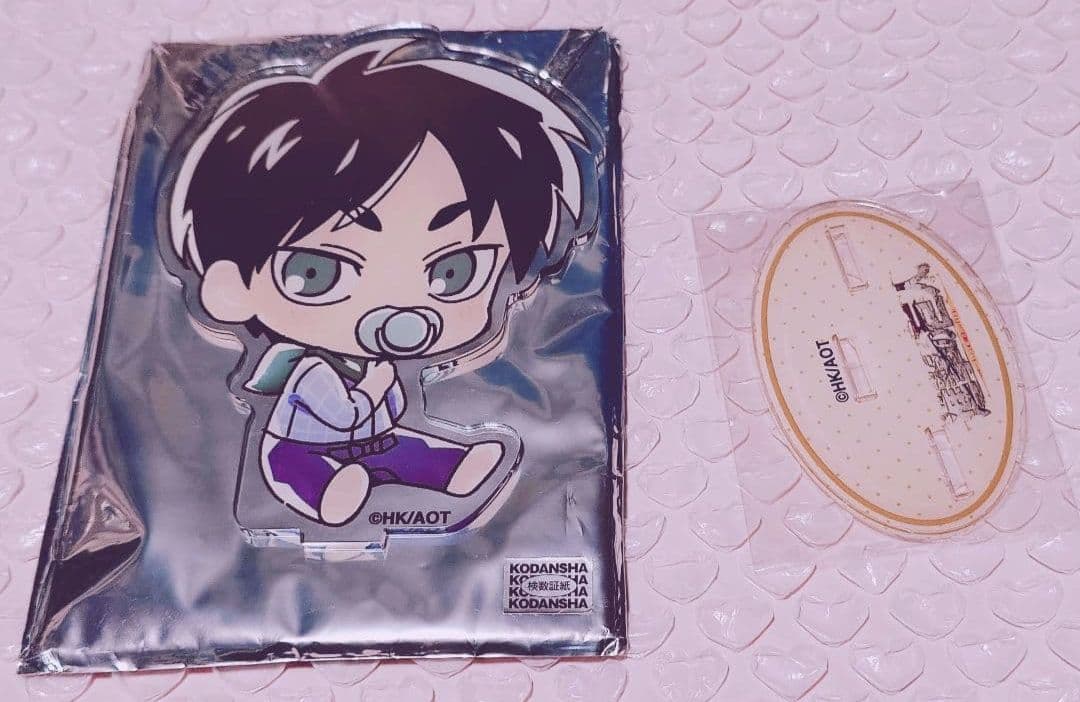 進撃の巨人 エレン きゃらドリ 赤ちゃん アクリルスタンド