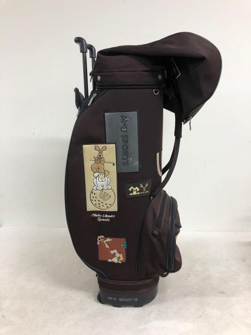 M・U SPORTS ミエコウエサコ★キャスター付き　 キャディバッグ