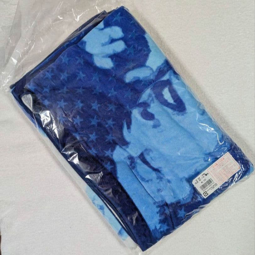 矢沢永吉　スペシャルビーチタオル　YAZAWA　(BlUE SKY)ブルー•蓄光