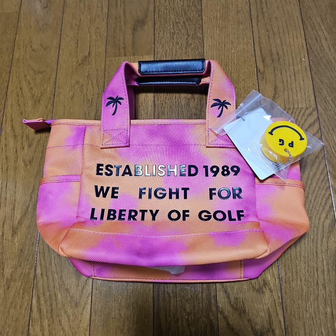 今季　パーリーゲイツ　カートバッグ　ニコちゃんキーホルダー付き