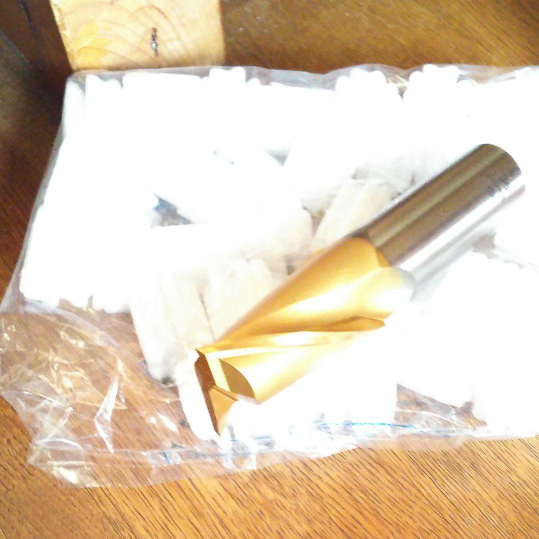 TiNコート2枚刃  エンドミル (コベルコ)