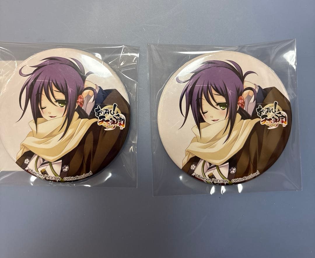 あっぱれ!天下御免　仲村 往水 缶バッジ