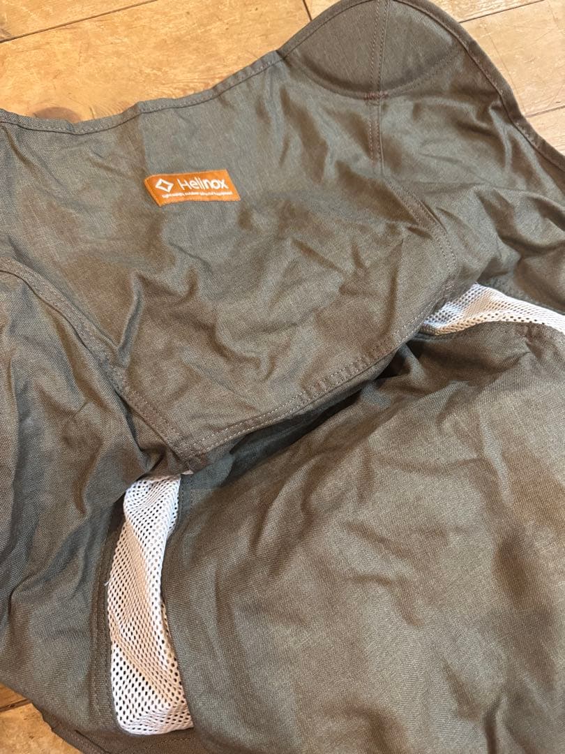 Helinox アウトドアチェア カーキ激安