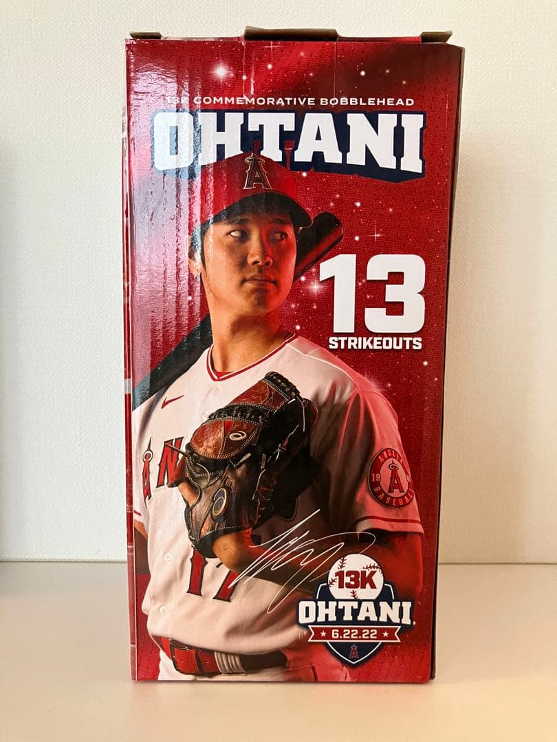 大谷翔平 コミモラティブボブルヘッド 13ストライクアウト