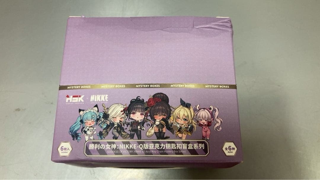 勝利の女神　NIKKE Qエディション　アクリルキーホルダー　ブラインドボックス