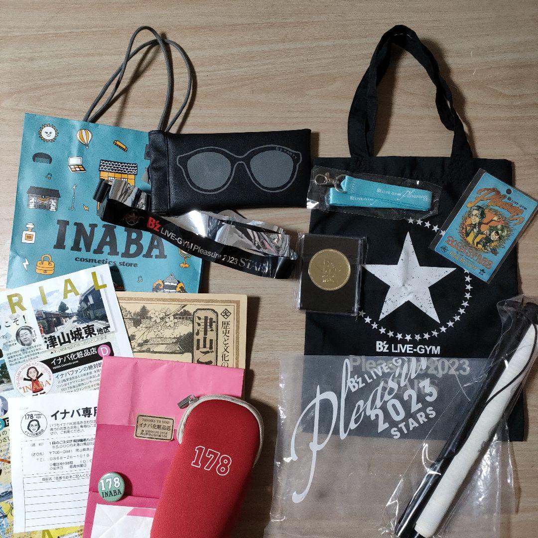 【B'z】稲葉浩志　松本孝弘　Pleasure2023-STARS　イナバ化粧品