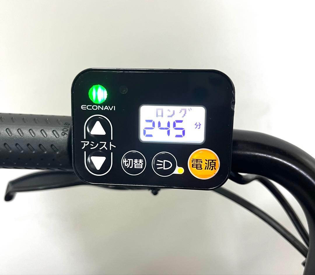 1年保証 送料無料　新型　パナソニック　ギュット　水色　人気　電動アシスト自転車