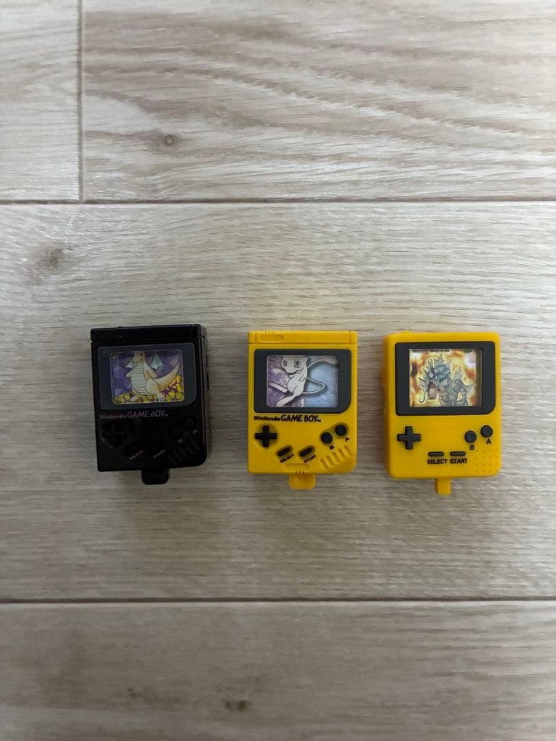 ポケモン ゲームボーイ風おもちゃとカードセット