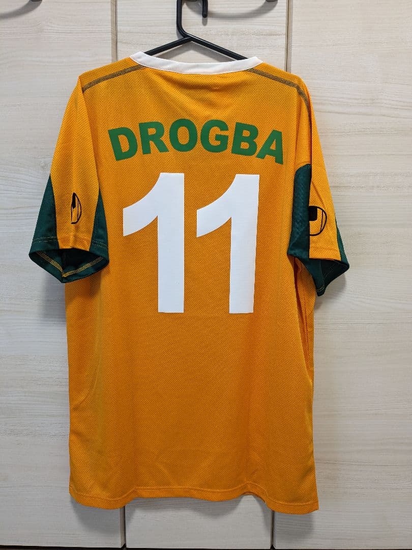 ２００４シーズン　コートジボワール代表　ドログバ　ユニフォーム