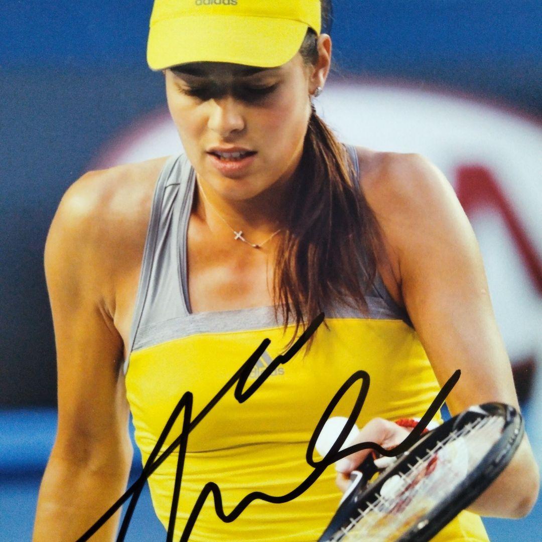 セール中…アナ・イバノビッチ直筆サイン入り2Lサイズ写真…