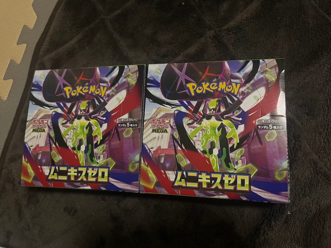 ポケモンカードゲーム ムニキスゼロ 新品未使用　2 ボックス