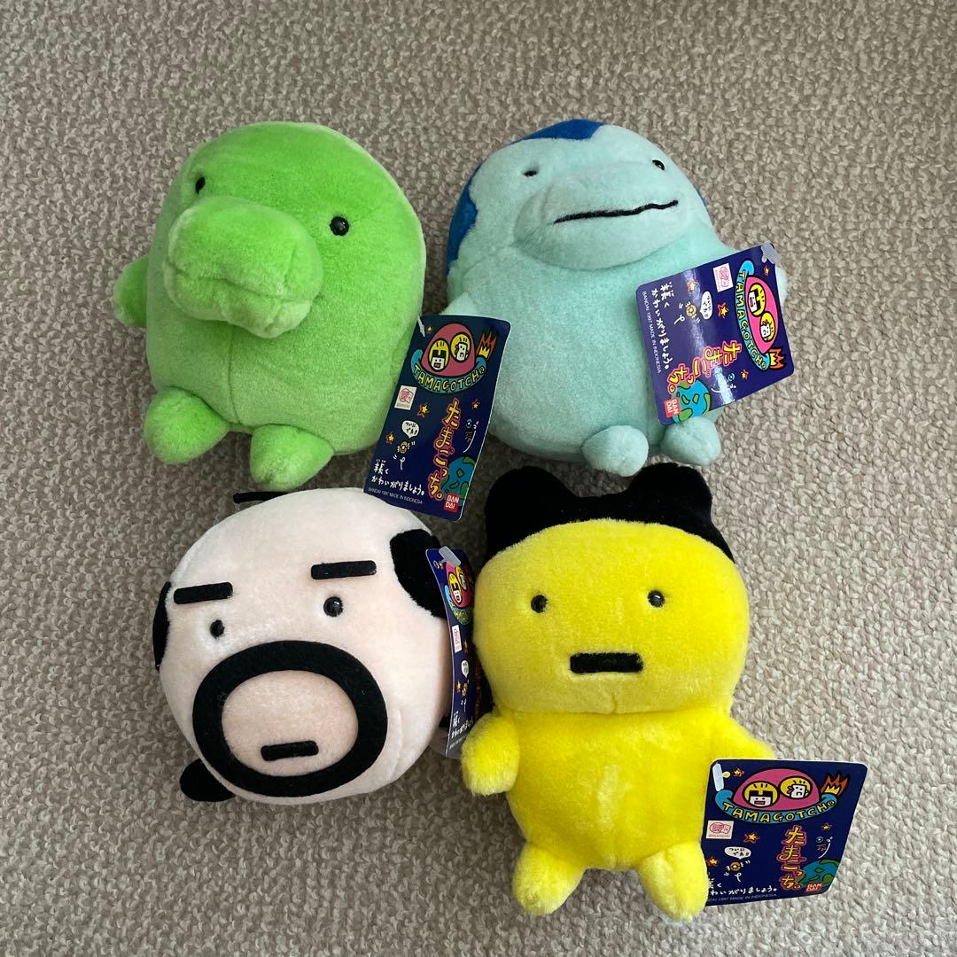 たまごっち　まめっち　おやじっち　くちぱっち　ぎんじろっち　ぬいぐるみ　初代