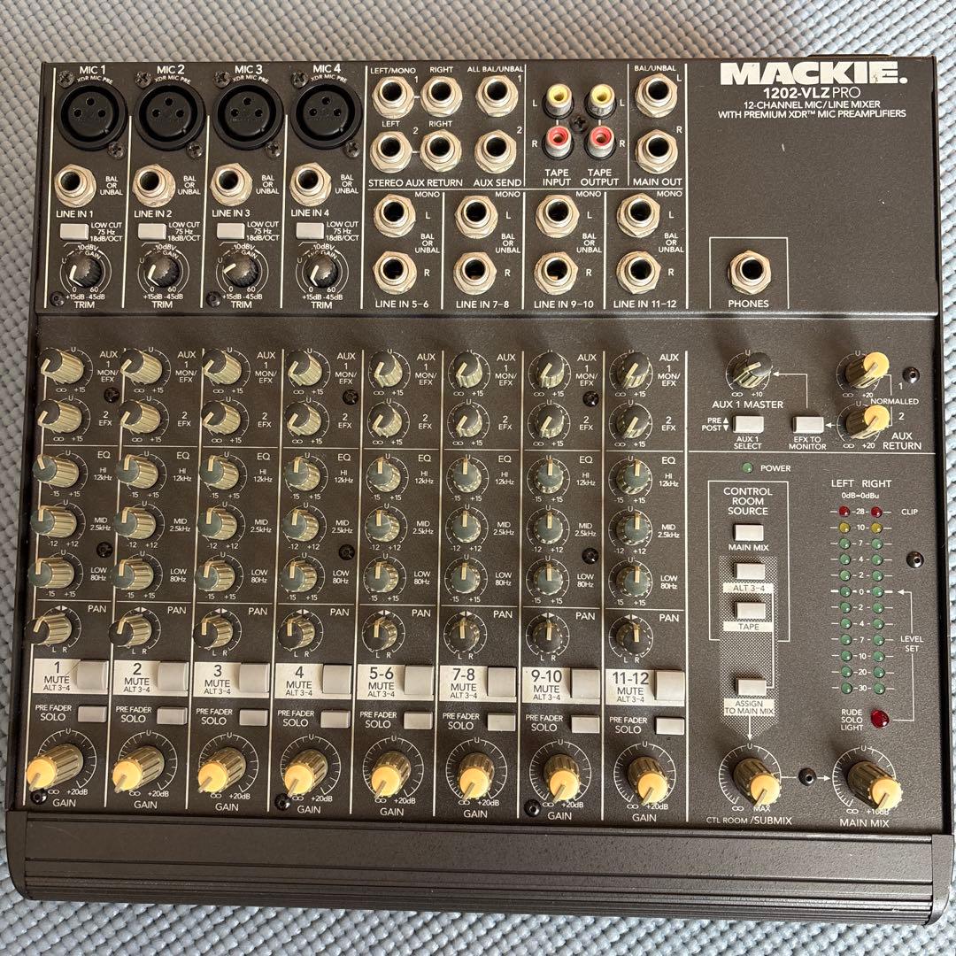 MACKIE 1202-VLZ PRO アナログミキサー