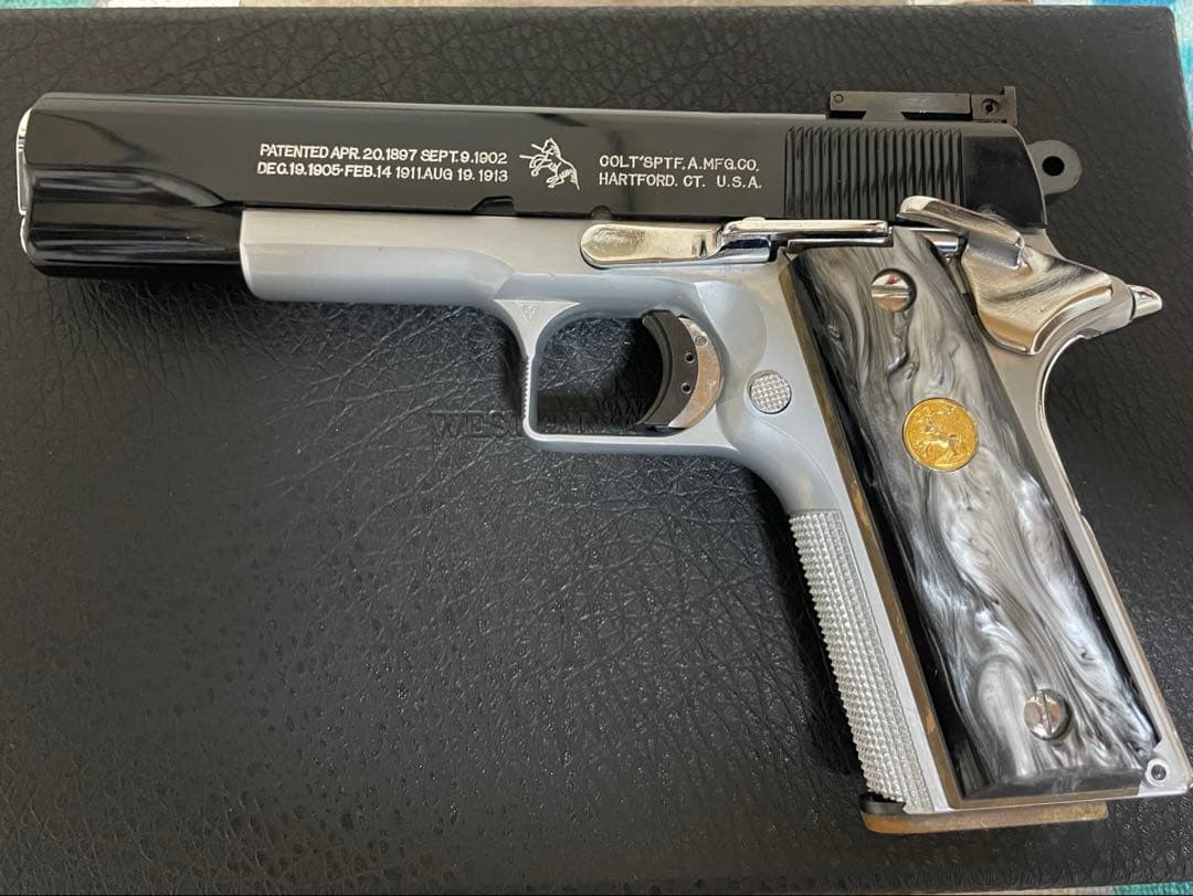 ＊ 極上美品 ＊ WA製ガバメント キャップ火薬ブローバックモデルガン